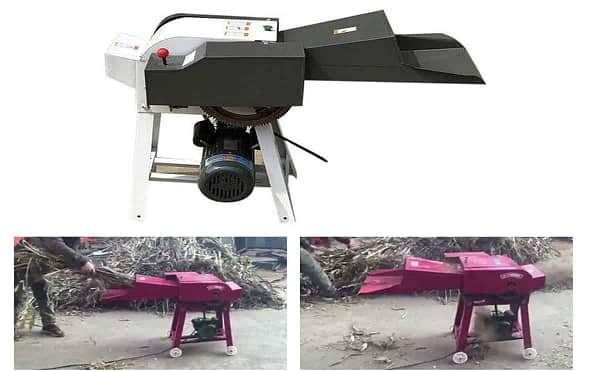 3HP chaff cutter with motor fodder cutter harvesting machine agricultural farming tools - Image 3