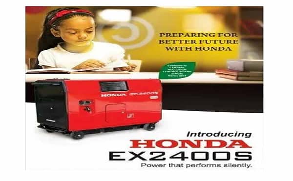 Honda generator EX 2400S portable model with high efficient fuel efficiency generator for commercial and rental applications - Image 3