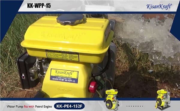 Kishankraft water pumps KK-WPP-15 for agriculture 1.5 hp 4 stroke engine. - Image 3