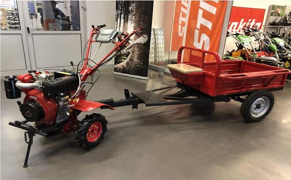 Power weeder trolley attachment 500kg load carrying capacity - Image 2