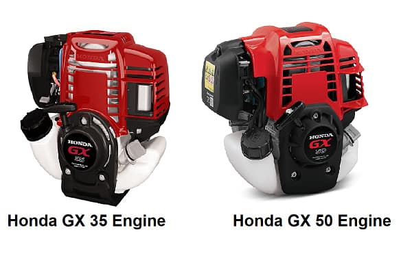 Honda engine brush cutter 4 Stroke 1.3HP/ 2 HP petrol trolley grass cutter with wheels - Image 3