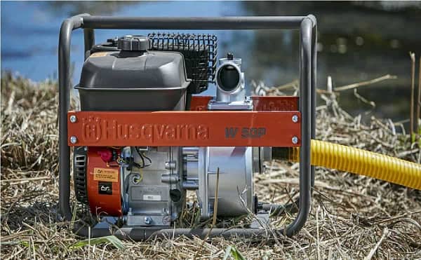 Husqvarna water pump 6.5 HP 4 stroke petrol water pump for agricultural purpose - Image 2