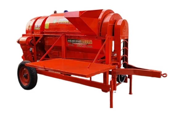 Paddy Rice Thresher Engine / Electric / Tractor operater agricultural machine