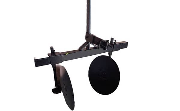 Disc harrow weeder