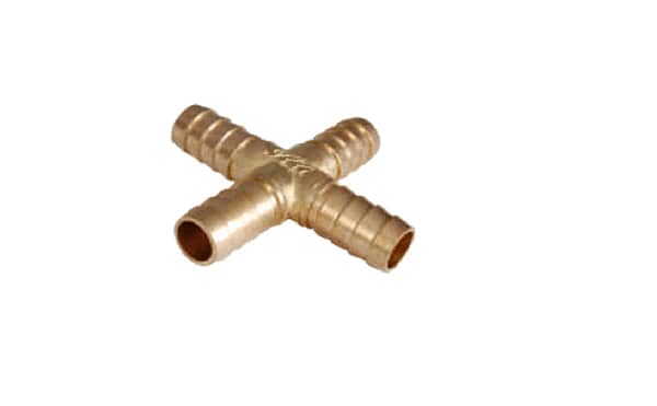 Brass Cross joint nipple