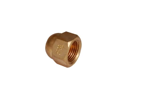 Brass flare dead nut