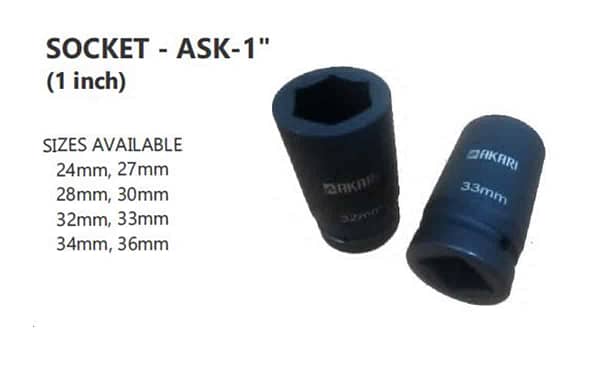 Deep impact socket