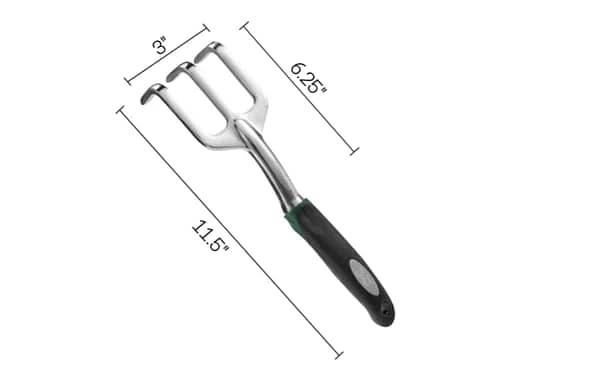 Hand cultivator tool mini hand rake hand rake hand cultivators price hand held cultivators garden cultivator - Image 2