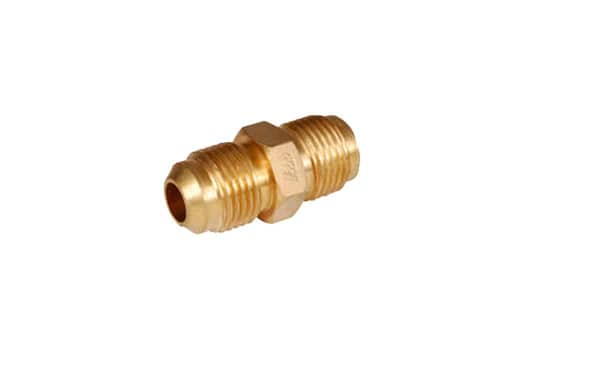 Brass double end flare
