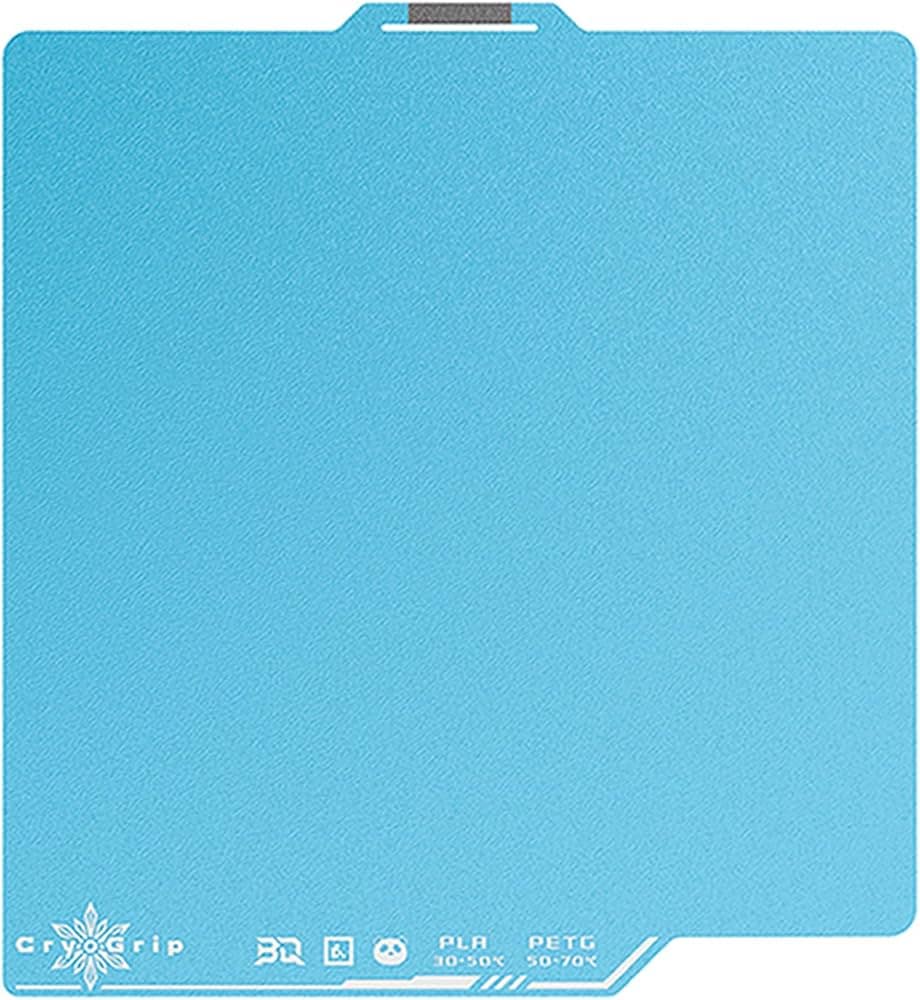 Bigtreetech Panda build plate cryogrip Pro Glacier 257mm x 257mm For Bambulab P1,X1,A1 3D Printer - Image 2