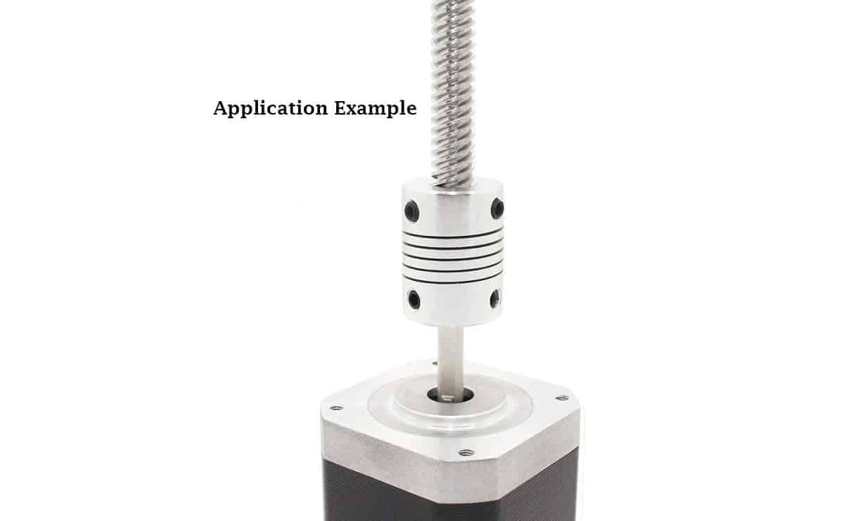 Lead screw 4 start M8 with accurate dimension and brass nut for 3D printer