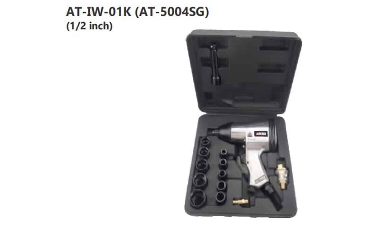 Powerful Air Impact Wrench Kit 1/2 Inch Boost Efficiency